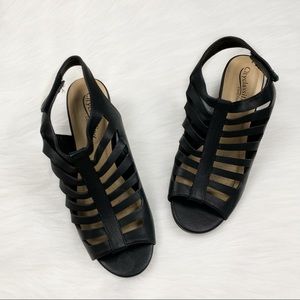 3/$20 City classified Black Heel Sandals